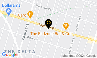 Costa Auto Repairs in Hamilton map
