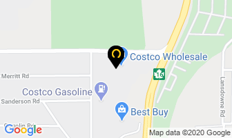 Costco Wholesale Tire Centre in Prince George map