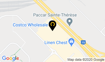 Costco Wholesaleopen Service D'optométrie in Repentigny map