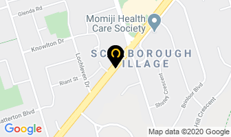 Cota in Scarborough map