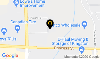 Cotnam-Saunders Job Placement Services in Kingston map