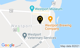 Cottage Country Classics in Westport map
