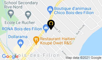 Couche-Tard in Bois-des-filion map