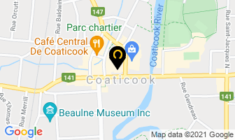 Couche-Tard in Coaticook map