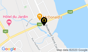 Couche-Tard in Saint-félicien map