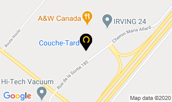 Couche-Tard in Drummondville map