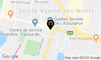 Couche-Tard in Sainte-Agathe-des-Monts map