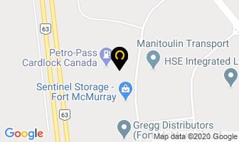 Cougar Fuels Ltd in Fort McMurray map