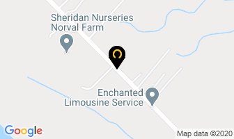 Coulson Contracting Inc in Halton Hills map