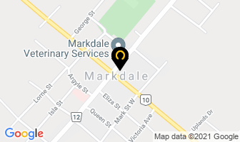 Country Critters in Markdale map