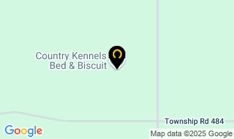 Country Kennels Bed &Amp; Biscuit in Leduc County map