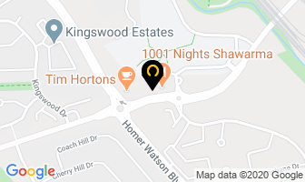 Country Park Dental in Kitchener map