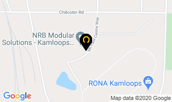 Country Side Manufactured Homes in Kamloops map