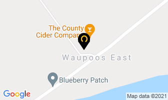 County Cider Company in Prince Edward map