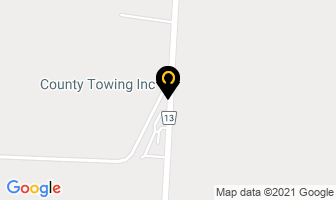 County Towing Inc in Essex map