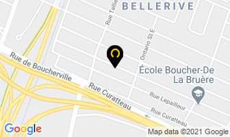 Coupal Claude Enrg in Brantford map