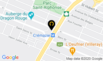 Courbec in Brantford map