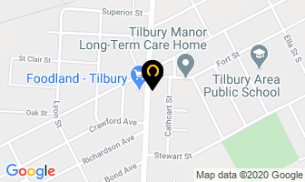 Courey Law Office in Chatham-Kent map