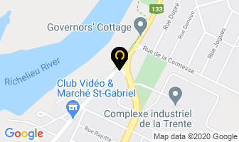 Cournoyer Communication Marketing in Sorel-Tracy map