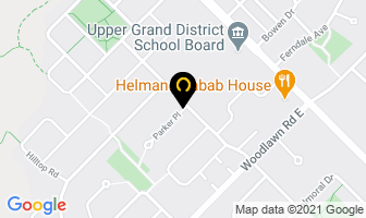 Courtesy Bookkeeping Service in Guelph map