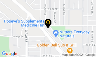 Couture Hair in Medicine Hat map