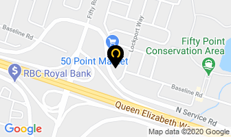 Couture Hair Design in Hamilton map