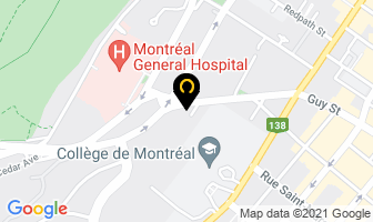 Couture Michel Dr in Brantford map