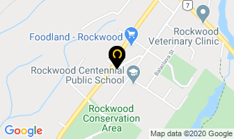 Couture Rockwood in Guelph map