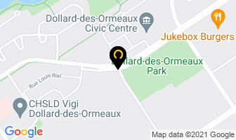 Couvre-Sol Platinum in Dollard-des-Ormeaux map