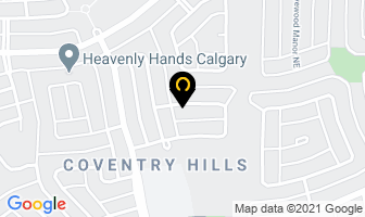 Covepark Construction Ltd in Calgary map