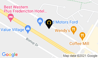Covey Basics in Fredericton map