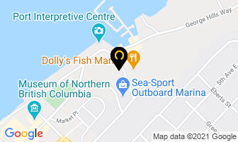 Cow Bay Gift Galley in Gloucester map
