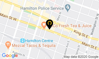 Cowan Insurance Group in Hamilton map