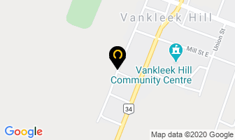 Cowan Roofing in Vankleek Hill map