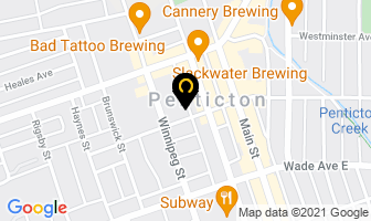 Cowork Penticton in Penticton map