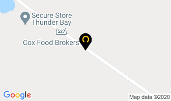 Cox Food Brokers in Thunder Bay District map