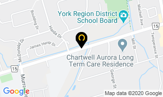 Coxwell Physiotherapy in Aurora map