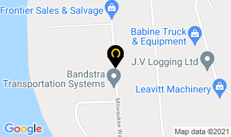 Coyote Transport Ltd in Prince George map