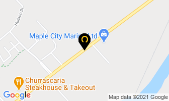 Cp Burger in Brownsburg-Chatham map