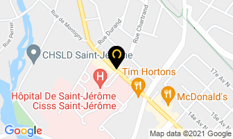 Cpd St-J&eacute;r&ocirc;me in Saint-Jérôme map