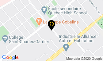 Cpe Clair De Lune in Ville de Québec map