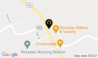 Craft Room Rosseau in Bolton map