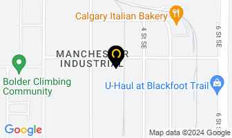 Craft Vinyl in Calgary map