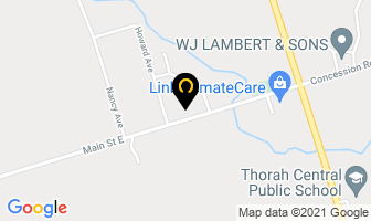 Craftmaster Custom Upholstery Ltd in Brockville map