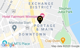 Craig & Ross Chartered Accountants in Winnipeg map