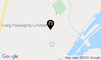 Craig Packaging Limited in Iroquois Falls map