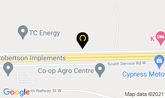 Cramer Livestock Nutrition in Swift Current map