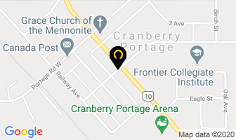 Cranberry Air in Cranberry Portage map