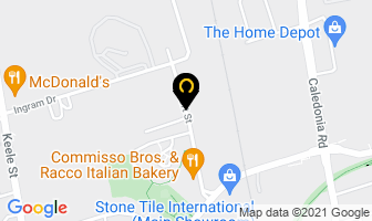 Crane Davies Spina Llp in Vaughan map