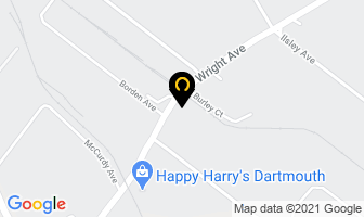 Crane Supply in Dartmouth map